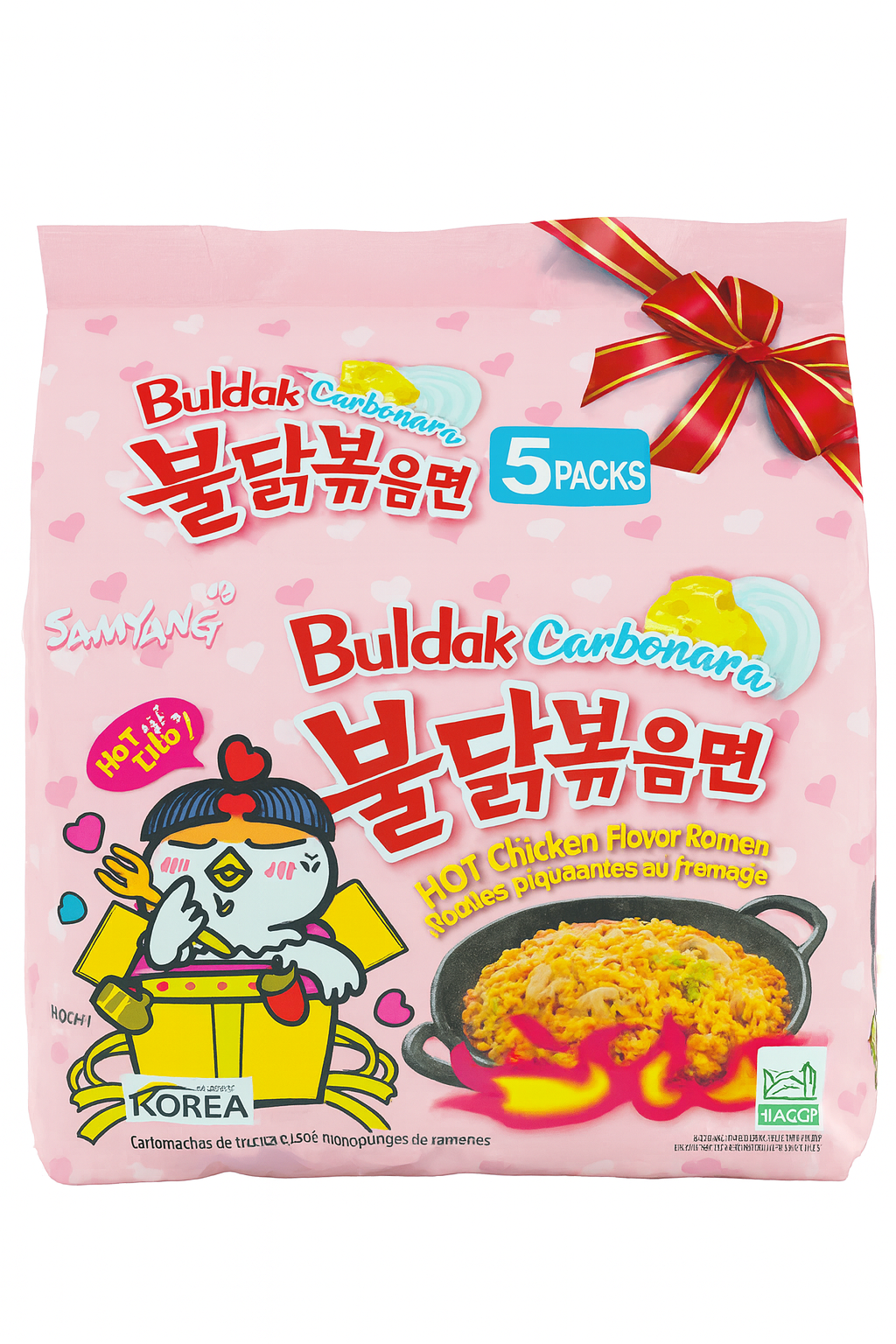 Samyang Buldak Carbonara Ramen (5‑Pack)