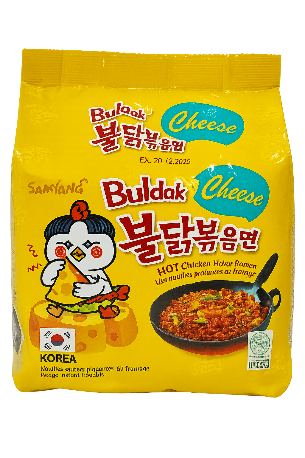 Samyang Buldak Cheese Ramen (5-Pack)