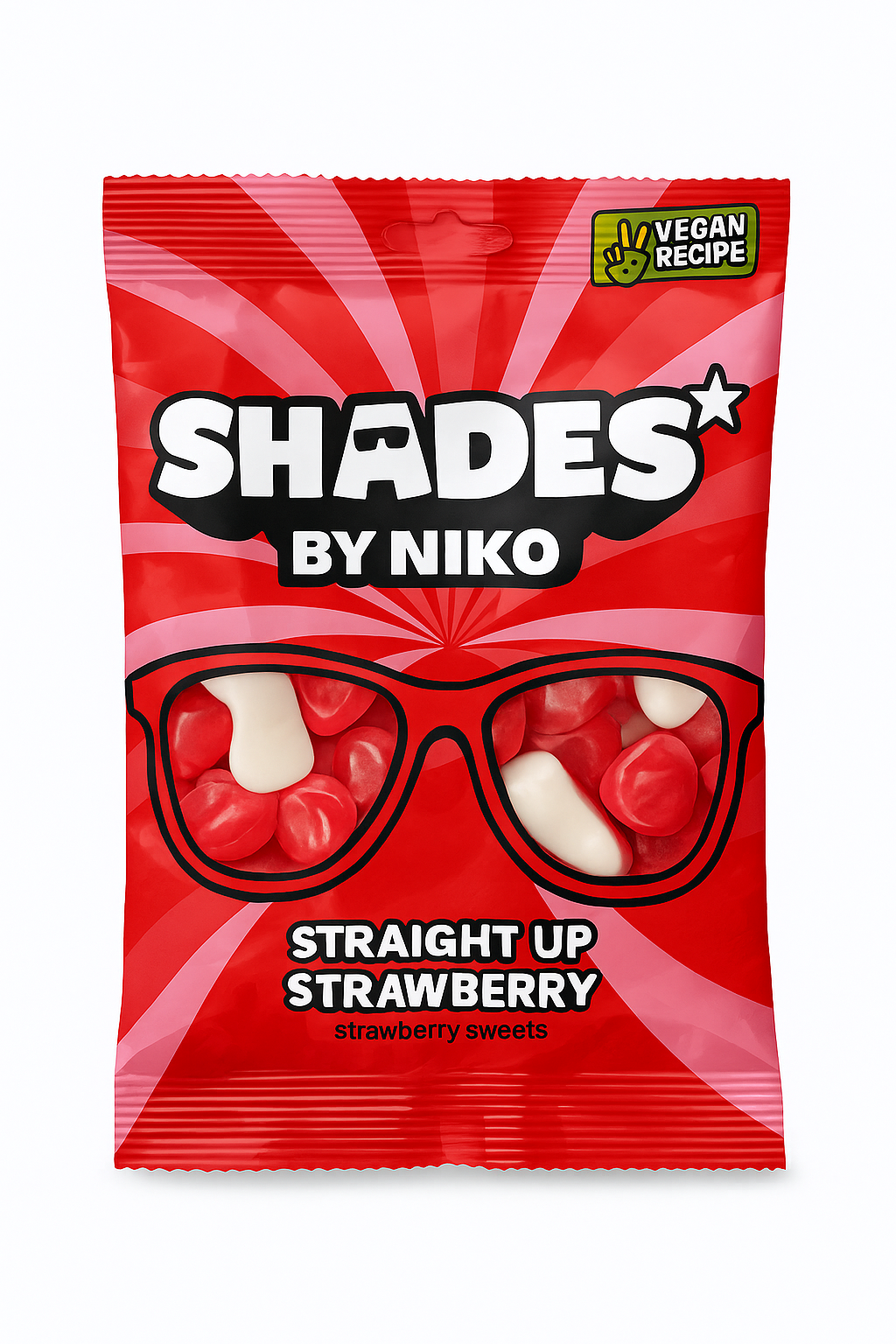 Shades by Niko Straight Strawberry Bag - 5.3oz (150g)