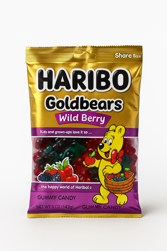 Haribo Wild Berry Bag 5oz (142g)